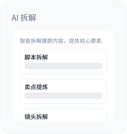 AI 拆解